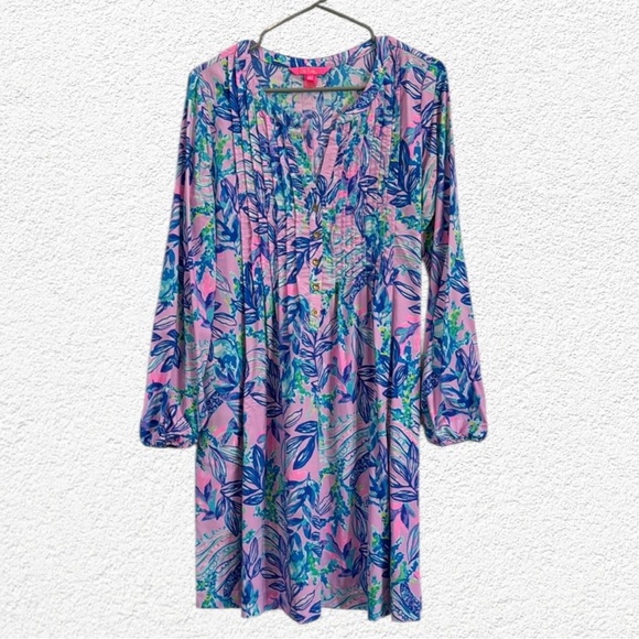 Lilly Pulitzer Seana ChillyLilly UPF 50+ Dress - Picture 2 of 13